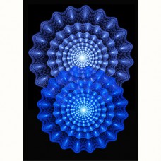 FRACTALIZATION GREETING CARD Mandala Overlay